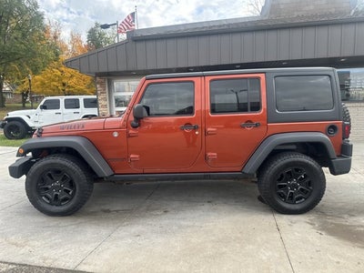 2014 Jeep Wrangler Unlimited Willys Wheeler