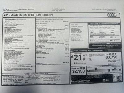 2019 Audi Q7 Premium Plus